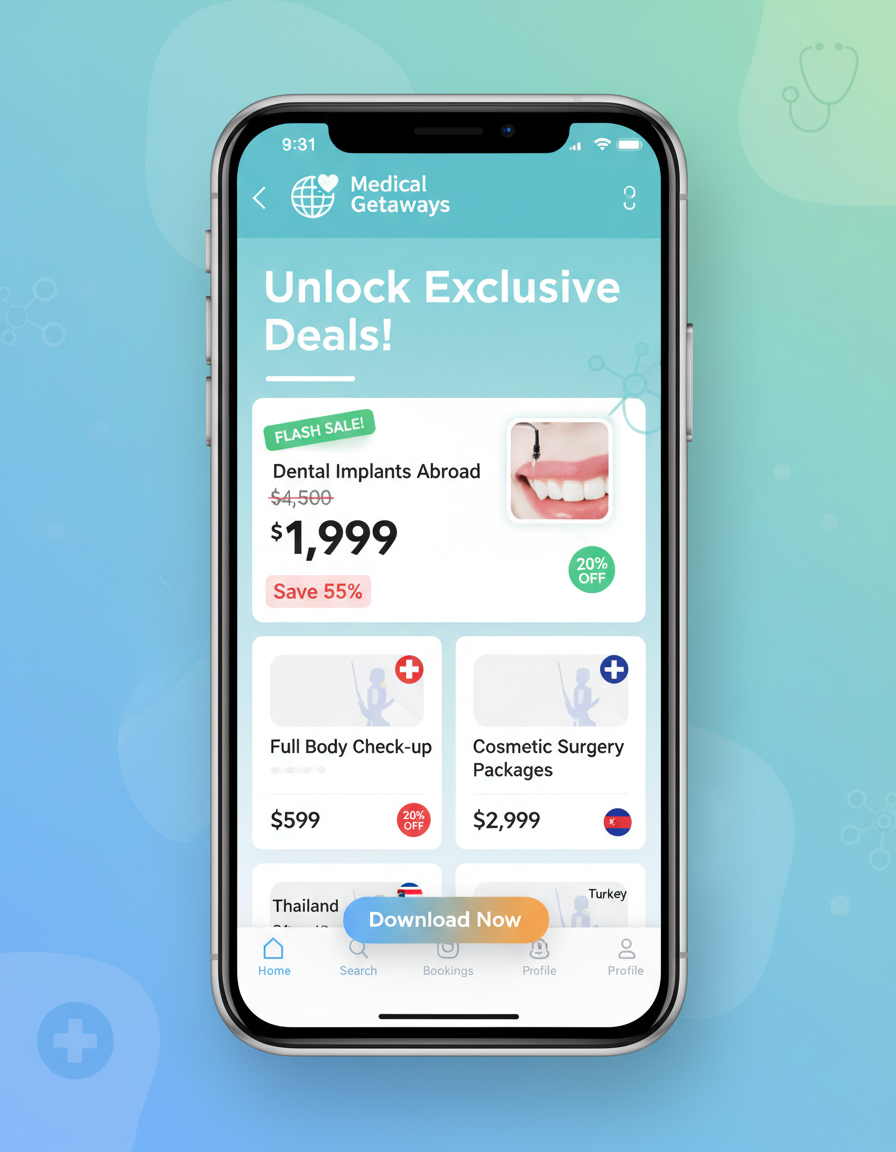 Glowy app screenshot showing exclusive mobile deals